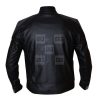 Ghost Rider Agents Of Shield Black & Grey Faux Leather Jacket - Image 4