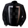 Ghost Rider Agents Of Shield Black & Grey Faux Leather Jacket - Image 5