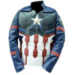 Captain Marvel leather jacket