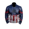 Infinity War Waxed Faux Leather Jacket wore by Captain America