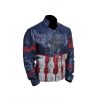 Infinity War Waxed Faux Leather Jacket wore by Captain America - Image 4