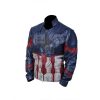 Infinity War Waxed Faux Leather Jacket wore by Captain America - Image 2