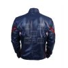 Infinity War Waxed Faux Leather Jacket wore by Captain America - Image 3