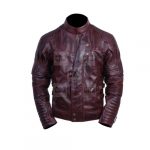 Infinity War Faux Leather Jacket