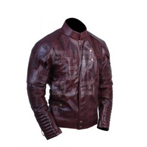 Star Lord Avengers Infinity War Faux Leather Jacket - Image 2