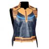 Thanos Faux Leather Vest Avengers Infinity War