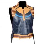 Thanos Faux Leather Vest Avengers Infinity War