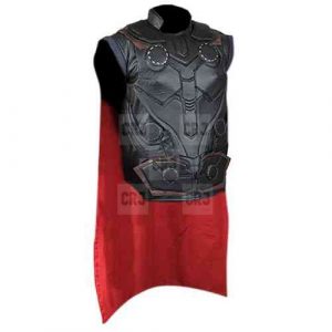 Thor Infinity War Vest | Avengers Infinity War Faux Leather Vest - Image 2