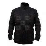 Box Pockets Bane Leather Jacket