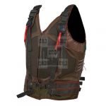 Banes Faux PU Leather Vest