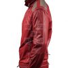 Beat It Michael Jackson Faux Red Leather Jacket - Image 3