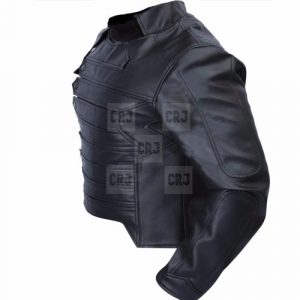 Bucky Barnes Black Faux Leather Jacket - Image 4