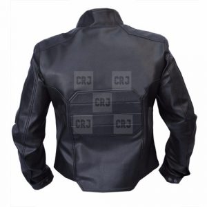 Bucky Barnes Black Faux Leather Jacket - Image 2