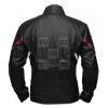 Captain America Civil War Black Faux Leather Jacket - Image 3