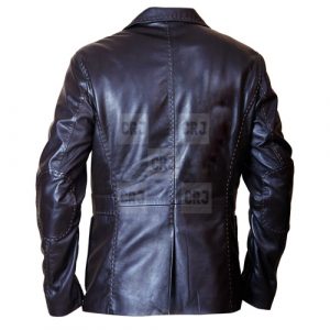 Jason Statham Handmade Leather Jacket Fast And Furious 7 - Image 5
