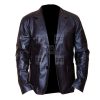 Jason Statham Handmade Leather Jacket Fast And Furious 7 - Image 4