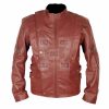Chris Pratt Brown Leather Jacket
