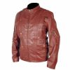 Guardians Of The Galaxy Brown Genuine Leather Jacket - Image 3