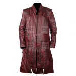 Guardians of the Galaxy Faux Leather Long Coat