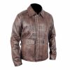 Harrison Ford Indiana Jones Indy Distressed Brown Leather Jacket - Image 2