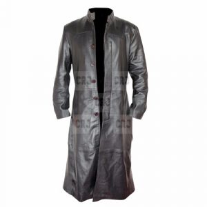 Matrix Long Coat Genuine Leather - Image 5