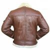 RAF Aviator Flight Real Bomber B3 Sheep Skin Pilot Flying Leather Jacket - Image 2