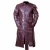 Burgundy Color Starlord Coat