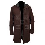 Brown Longmire Real Leather Coat