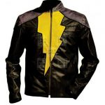 Shazam Black Faux Leather Jacket