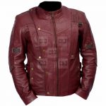 Star lord Genuine Leather Jacket