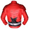 The Flash Justice League Red Faux Leather Jacket - Image 2