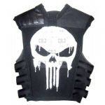 Punisher Tactical Faux Leather Vest