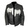 Venom Spiderman Black Faux Leather Jacket - Image 5