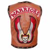 Faux Leather Warrior Vest