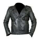 X Men Apocalypse Black Biker Leather Jacket