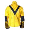 Eobard Thawne Reverse Flash Zoom Yellow Lightning Faux Leather Jacket - Image 4