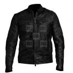 Cafe Racer Vintage leather Jacket