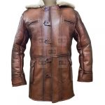 Faux Shearling Costume Bane Coat