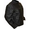 Cowhide Faded Seam Distressed Rivet Genuine Leather Jacket - Image 2