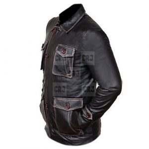 Supernatural Dean Winchester Season 7  Real Leather Jacket - Image 3