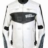 Fast and Furious 7 Vin Diesel White Leather Jacket - Image 2