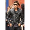 30 Seconds To Mars Jared Leto Black Leather Jacket