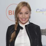 Abbie Cornish Women's Slim Fit Leather Jacket