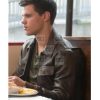 Taylor Lautner Abduction Movie Brown Leather Jacket - Image 2