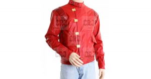 Akira Kaneda Men's/Women's Red Leather Jacket With Capsule - Image 5