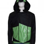 Assassin’s Creed-3 coat Unisex Leather Hoodie Jacket