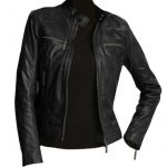 Attractive & Stylish Black Biker Slim Fit Leather Jacket