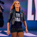 Becky Lynch Black Women Slim Fit Leather Jacket