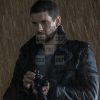 The Punisher Season 2 Ben Barnes Shearling Black Leather Jacket - Image 2