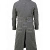 Bloodborne Hunter Coat | Grey Trench Long Wool Hunter Coat - Image 2